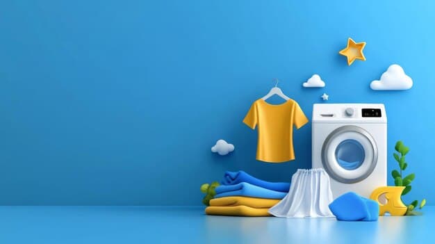 Freshly cleaned and neatly folded garments at Clezo Express Laundry, a professional laundry and dry cleaning service in Thane and Pune.